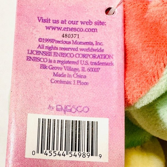 Vintage Precious Moments Tender Tails Parrot Plush/Beanie Toy - Picture 9 of 10